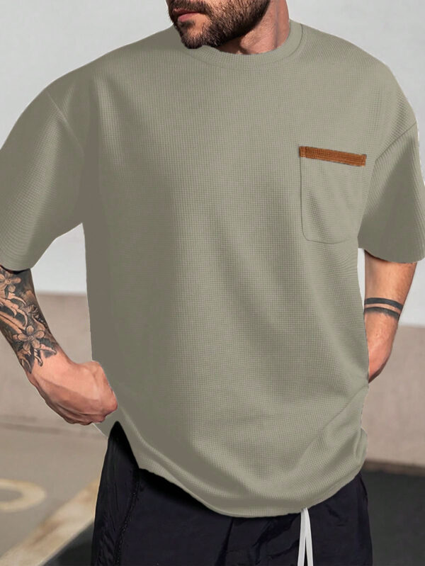 220+ gsm Waffle fabrics Drops Mild Brown