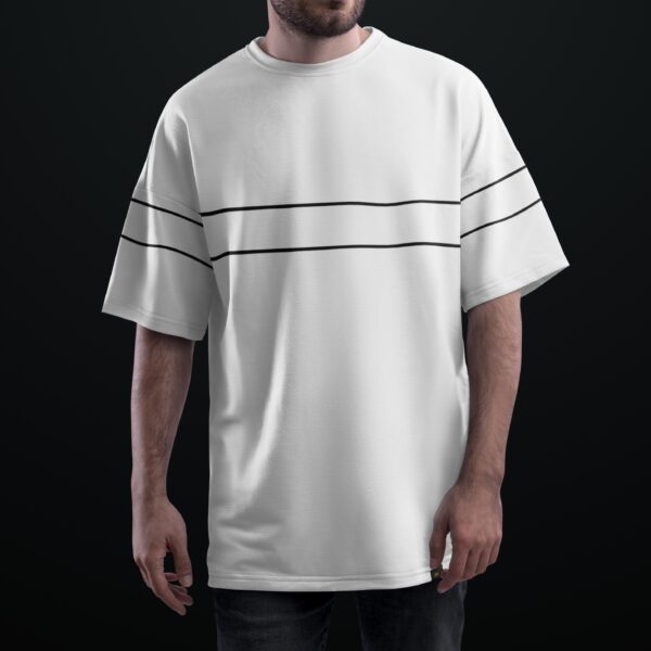 200+ GSM Premium Drop Shoulder Pipane H White
